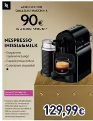 De Longhi - Nespresso Inissia&Milk