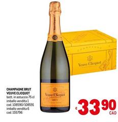 Veuve clicquot - Champagne Brut