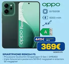 Oppo - Smartphone Reno14 Fs