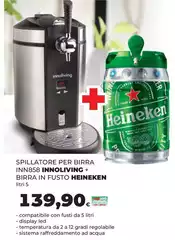 Heineken - Spilatore Per Birra Inn8s8 Innolivinc+ Birra In Fusto