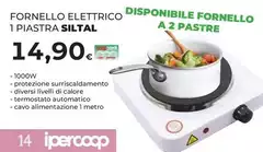Siltal - Fornello Elettrico 1 Piastra