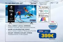 TCL - Tv Qd-Mini Led 50" 50C69K