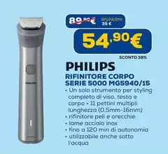 Philips - Rifinitore Corpo Serie 5000 MG5940/15