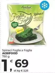 Agrifood - Spinaci Foglia A Foglia