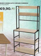 Banco Cucina Alto 3 Ripiani Banco Cucina Alto 3 Ripiani