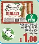 Fiorucci - Suillo Wurstel Puro Suino