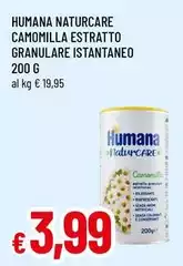 Humana - Naturcare Camomilla Estratto Granulare Istantaneo