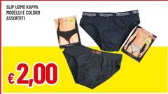 Kappa - Slip Uomo Koppa Modelli E Coloro