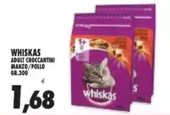 Whiskas - Adult Croccantini Manzo/Pollo