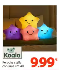 Stella - Peluche  Con Luce Cm 40