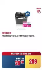 Brother - Stampante Inkjet Mfcl2827dwxl Brother - Stampante Inkjet Mfcl2827dwxl