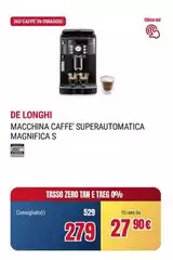 De Longhi -  Macchina Caffe' Superautomatica Magnifica S