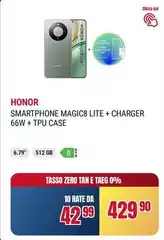 Honor - Smartphone Magic8 Lite + Charger + Tpu Case