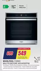 Whirlpool - Forno Multifunzione WO14I3S8PM