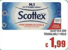 Scottex -  200 Tovaglioli 1 Velo