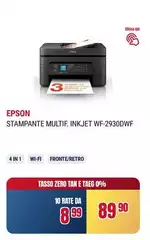 Epson - Stampante Multif. Inkjet Wf-2930dwf