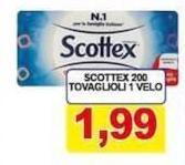 Scottex -  200 Tovaglioli 1 Velo