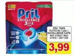 Pril - Tutto In 1/24 / Excellence Caps