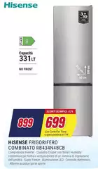 Hisense - Frigorifero Combinato RB434N4BCB