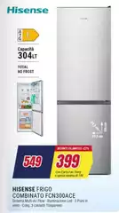 Hisense - Frigo Combinato FCN300ACE
