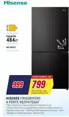 Hisense - Frigorifero 4 Porte RQ5P47OSAF