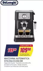 De Longhi - Macchina Automatica Stilosa EC260.BK