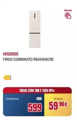 Hisense - Frigo Combinato RB434N4CRE