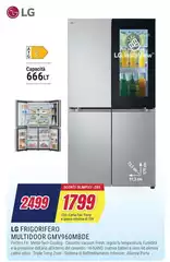 LG - Frigorifero Multidoor GMV960MBE