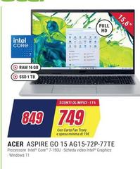 Acer - Aspire Go 15 Aglie