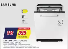 Samsung - Lavastoviglie Da Incasso DW60C