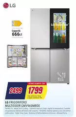 LG - Frigorifero Multidoor GMV960MBDE