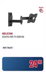 Meliconi - Staffa Per Tv Edr100