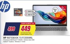 HP - Notebook 15-fc0084nj