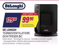 De Longhi - Termoventilatore DCH7993ER.BC
