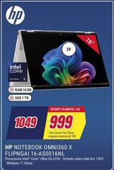 HP - Notebook Omni360 X 16-AS0016NL