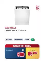 Electrolux - EES68605L A scomparsa totale 14 coperti D