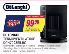 De Longhi - Termoventilatore DCH7993ER.BC