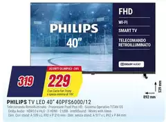 Philips - Tv Led 40" 40PFS6000/12