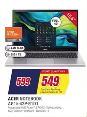 Acer - Notebook A915-42P-R10 1
