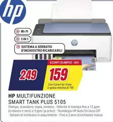HP - Multifunzione Smart Tank Plus 5105