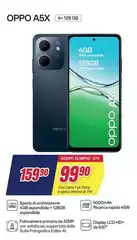 Oppo - A5X 4+ 128 GB 5000 mAh Nero
