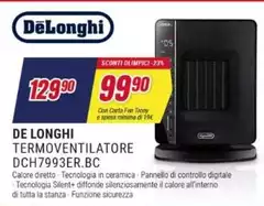 De Longhi - Termoventilatore DCH7993ER.BC
