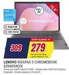 Lenovo - Ideapad 3 Chromebook 82N4004DIX