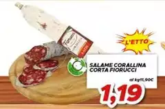 Fiorucci - Salame Corallina Corta