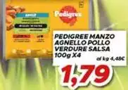 Pedigree - Manzo Agnello Pollo Verdure Salsa