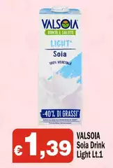 Valsoia - Soia Drink Valsoia - Soia Drink