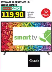 Graetz - Tv Smart 32 Gr3251470 Hd Webos