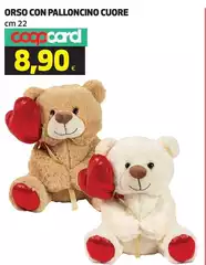 Cuore - Orso Con Palloncino