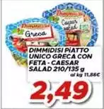 Dimmidisì - Piatto Unico Greca Con Feta