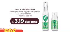 Cif - Infinite Clean Detergente Per Oggetti E Superfici